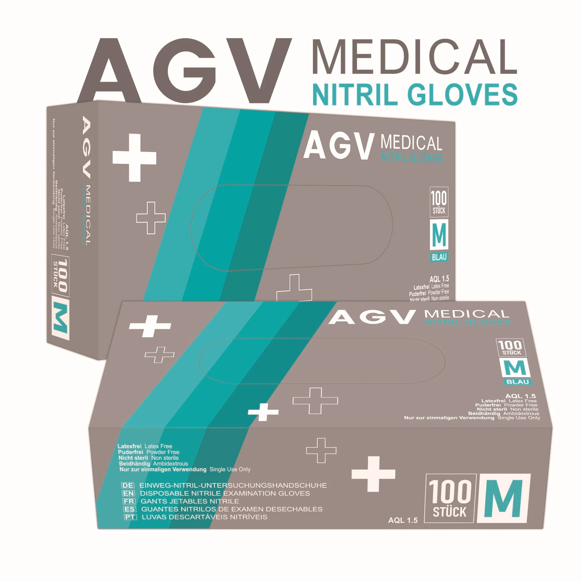 AGV_MedicalNitrilGloves_Produktbild AGV Medical Nitril Gloves